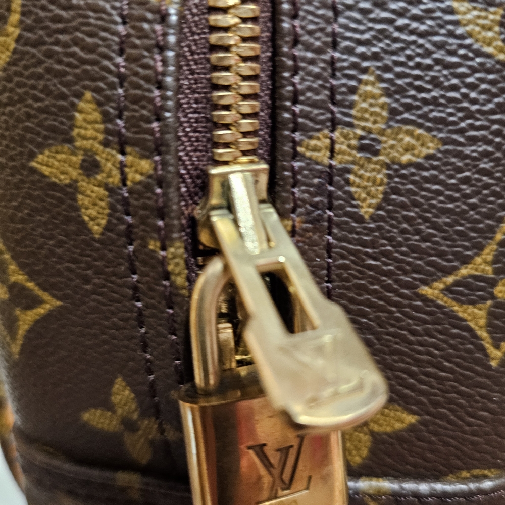 Louis Vuitton Brown Monogram Handbag - Picture 6 of 14